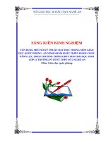 Skkn vận dụng một số kỹ thuật dạy học trong môn giáo dục quốc phòng  an ninh nhằm phát triển phẩm chất, năng lực theo chương trình gdpt 2018 cho học sinh lớp 12 trường pt dtnt thpt số 2 nghệ an