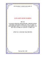 Skkn vận dụng phương pháp poster   presentation giúp học sinh phát triển kỹ năng tự học và ghi nhớ kiến thức của chủ Đề cộng Đồng các dân tộc Ở nghệ an lịch sử và hiện tại