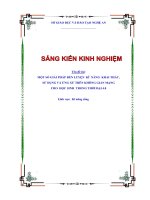 Skkn một số giải pháp rèn luyện kĩ năng khai thác, sử dụng và Ứng xử trên không gian mạng cho học sinh trong thời Đại 4 0