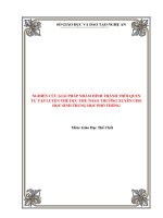 Skkn nghiên cứu giải pháp nhằm hình thành thói quen tự tập luyện thể dục thể thao thường xuyên cho học sinh trung học phổ thông