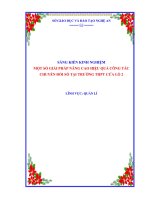 Skkn một số giải pháp nâng cao hiệu quả công tác chuyển Đổi số tại trường thpt cửa lò 2