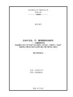 04053000241 tt 汉语中含松、竹、梅等植物词语研究 -与越南语对比 = nghiên cứu từ ngữ có chứa “tùng”, “trúc”, “mai” trong tiếng hán (liên hệ với tiếng việt)