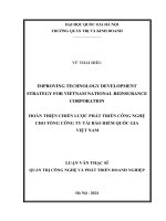 Completing technology development strategy for vietnam national reinsurance corporation
