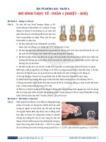 Ôn tủ Đúng sai   ngày 6 [mô hình thực tế]