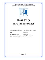 Báo cáo thực tập tốt nghiệp công ty cổ phần kiến trúc việt