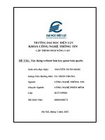 Đề tài xây dựng website bán key game bản quyền