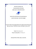Phân tích hoạt Động Đổi hàng   xử lý khiếu nại kênh thương mại Điện tử tại công ty tnhh thời trang và mỹ phẩm Âu châu acfc