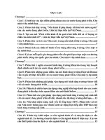 Đề cương kinh tế phát triển