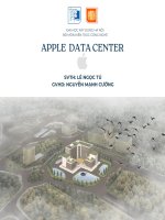 Đồ Án kiến trúc công nghệ   apple data center