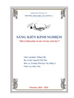 Sáng kiến một số biện pháp rèn Đọc cho học sinh lớp 2