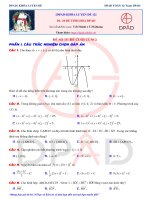 Bộ đề tinh hoa toán 12 mức 9,5-10đ thi THPTQG