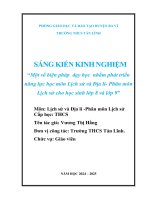 Một Số Biện Pháp Dạy Học Nhằm Phát Triển Năng Lực Học Môn Lịch Sử Và Địa Lí- Phân Môn Lịch Sử Cho Học Sinh Lớp 8 Và Lớp 9.Pdf