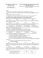 43 Đề tỉnh phú thọ