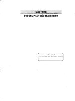 Giáo trình phương pháp Điều tra hình sự