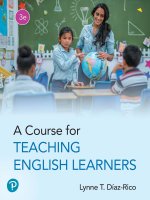 Diazrico lynne t a course for teaching english learners