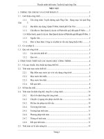Thuyết minh tính toán kè rạch ông chủ