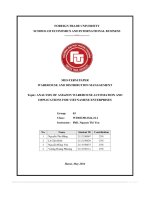 Topic analysis of amazon warehouse automation and implications for vietnamese enterprises