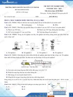 De thi thu tn thpt mon sinh hoc nam hoc 2024 2025 cua truong thpt chuyen nguyen tat thanh 1747817476