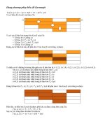Bản PDF - Bài tập Cấu Trúc Rời Rạc - Buổi 9 - Tiếp theo