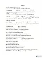 Đề Ôn tập lí 11
