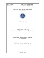 Tóm tắt: Dị thường vật lý B trong mô hình 3-3-1 đảo tối thiểu