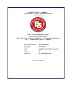 New employee training process in b2b marketing team at cốc cốc limited liability company