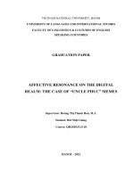 Affective resonance on the digital realm the case of “uncle phuc” memes