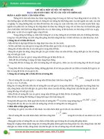 CHUYÊN ĐỀ THỐNG KÊ TOÁN 9