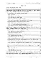 Nâng cao hiệu quả sử dụng vốn lưu động tại Công ty Viễn thông liên tỉnh (VTN)