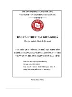 Tìm Hiểu Quy Trình Làm Thủ Tục Khai Báo Hải Quan Hàng Nhập Khẩu Tại Công Ty Tnhh.pdf
