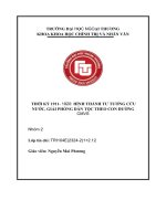 Thời Kỳ 1911- 1920 Hình Thành Tư Tưởng Cứu Nước, Giải Phóng Dân Tộc Theo Con Đường Cmvs.pdf