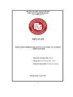 Tiểu Luận Phân Tích Chính Sách Cổ Tức Của Công Ty Cổ Phần Thép Nam Kim.pdf