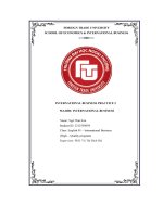 International business practice 2 major international business