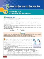 Bài 15  thế Điện cực chuẩn và nguồn Điện hóa học   hs (2)