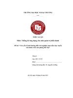 Đề Tà  “Các Yếu Tố Ảnh Hưởng Đến Trải Nghiệm Mua Sắm Trực Tuyến Của Nhân Viên Văn Phòng Hà Nội.pdf