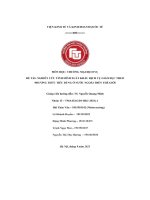 Đề tà nghiên cứu tình hình xuất khẩu dịch vụ giáo dục theo phương thức tiêu dùng Ở nước ngoài trên thế giới