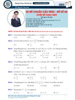 8   luyện Đề s max 2025  20 Đề chuẩn cấu trúc thi thptqg (Đề số 08) (1)