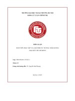 Tiểu Luận Sinh Viên Học Tập Và Làm Theo Tƣ Tƣởng, Tấm Gƣơng.pdf