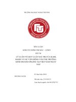 Lý Luận Về Quy Luật Giá Trị Của Karl Marx Và Sự Vận Động Vào Thị Trường Kinh Doanh Online Tại Việt Nam Ngày Nay.pdf