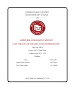 Midterm assignment report ai in the era of digital transformations