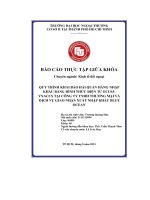 Quy Trình Khai Báo Hải Quan Hàng Nhập Khẩu Bằng Hình Thức Điện Tử Ecus5- Vnaccs Tại Công Ty Tnhh Thương Mại Và.pdf