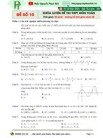 10  Đề số 10 (1) tài liệu