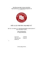 Đề Tài Tác Động Của Tiktokmademebuyit Đến Hành Vi Mua Sắm Trực Tuyến.pdf