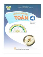 Vở bt nâng cao toán 4 tập 1