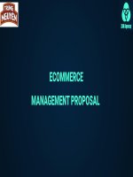 Unit 5 - TNG ecommerce proposal - Presentation