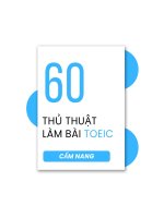 60 thủ thuật làm bài TOEIC