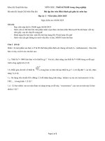 Bài làm kiểm tra giữa kỳ thiết kế p&id