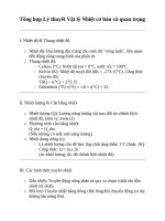 Tổng hợp lý thuyết vật lý nhiệt cơ bản và quan trọng