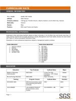 Sgs cv dang viet hung