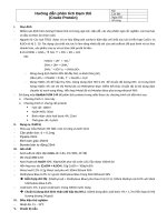 SOP - Hướng dẫn phân tích đạm theo phương pháp Kjeldahl
